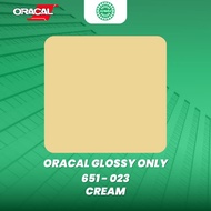Sticker Oracal 651-023 CREAM (GLOSSY/MATTE
