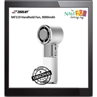 ZEELOT MF119 Portable foldable Handheld Rapid Cooling Fan build in 9000mAh battery, White