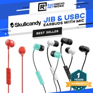 Skullcandy Jib Earbuds & USBC with Microphone Mic [Noise Isolating Fit]