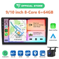Eonon Android 13 Android Player 6GB RAM 64GB ROM Apple CarPlay Android Auto QLED DSP 9/10 inch UX6ST
