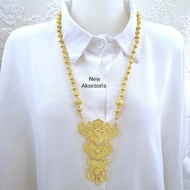 Kalung Kebaya Kutubaru Etnik Mewah  Aksesoris Adat Bugis Makasar Bali Pin Baju bodo Modern