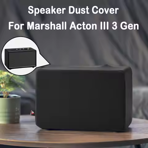 Speaker Dust Cover Elastic Washable Protective Cover Full Coverage Dust-proof Case for Marshall Acto