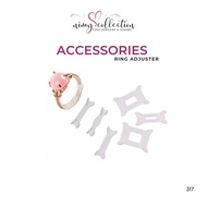 Invisible Ring Size Tightener for Loose Rings Size Reducer Ring Spacer Ring Guard Pengetat Cincin Ri