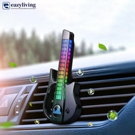 EAZYLIVING RGB Music Rhythm Car Air Vent Vent Perfume Aroma Diffuser Sound Activated Night Atmospher
