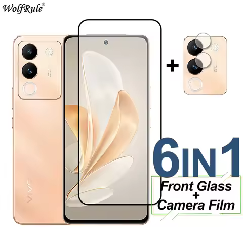Full Cover Tempered Glass For ViVo V29e Screen Protector ViVo V29e 5G Glass Protective Phone Camera 