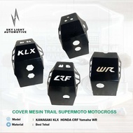 MESIN Engine Cover KLX 150s L G BF D'TRACKERS NEW CRF YAMAHA WR Engine Guard Engine Protector Iron Material - skylightautomotive