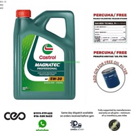 3437066 Castrol Magnatec 5W-30 Fully Synthetic Engine Oil (4L)