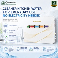 ONE HOME 5 Stage Water Filter Penapis Air Alkaline Water Purifier Filter Dispenser Home Drinking Wat