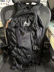 美國製 Gregory Day & half pack 33L backpack black 黑色尼龍拉鏈背囊 書包 背包