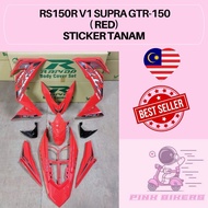 Coverset RS150R V1 Supra GTR-150 (16)  Bodyset (Sticker Tanam)