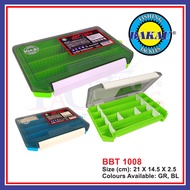 Bakau Lure Bank Tackle Box BBT 1008 Fishing Lure and Hook Storage Box