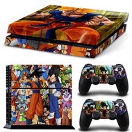 Dragon Ball Decal Skin Vinyl Stickers For Playstation 4 Ps4 Console + 2 Pcs Stickers For Controller