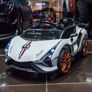 D Kids รถแบตเตอรี่เด็กนั่ง ทรงแลมโบกินี รถเด็ก ขนาด2มอเตอร์ มีรีโมทบังคับ No.253