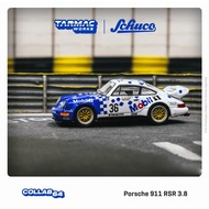 1/64 Tarmac Porsche 911 RSR 3.8 24h of SPA 1993 36 Winner Model Car