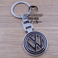 HISO-CAR Keychain Folk Black Open Face VW VOLKSWAGEN