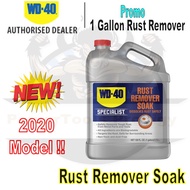 WD40 RUST REMOVER SOAK/ 1 GALLON 3.78L/ WD 40 RUST REMOVER SOAK