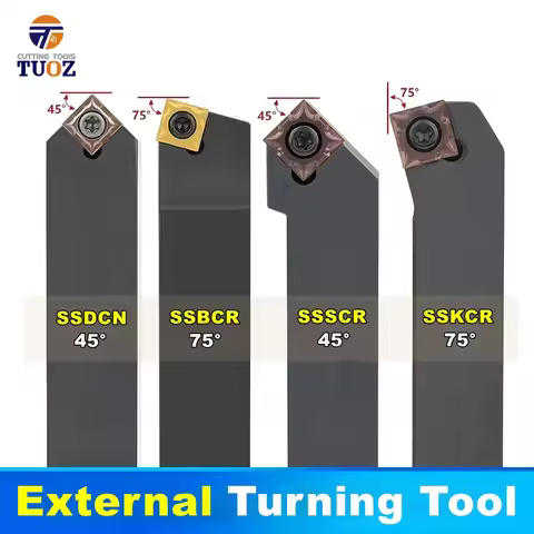 External Turning Tool SSDCN SSSCR SSKCR SSBCR 1010H09 1212H09 1616H09 2020K09 2020K12 2525M12 Holder