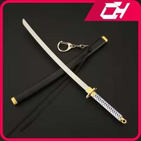 22cm Dark Slayer Yamato Sword Judgement Cut Iaido Game Anime Peripheral Metal Alloy Katana Samurai S