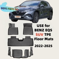 Use for BENZ EQS SUV EQS 2024 floor mat EQS 2023trunk mat custom AllWeather Floor Mat Fit For 2022-2