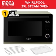 WHIRLPOOL CS1252A 25L COMBI STEAM OVEN | Avocado Cream Colour