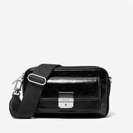 MK Bradshaw Medium Crinkled Leather Camera Bag black