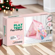 < Europe America > Indian Children's Room Triangle Tent Dollhouse Conical Cloth Parent-Child Interac