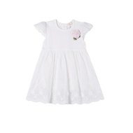 小甜甜 優雅蕾絲 亦袖連身裙