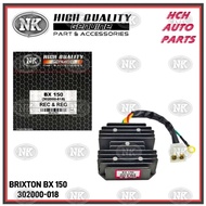 RECTIFIER & REGULATOR - BRIXTON - BX 150/ BRIXTON BX 150 - P/NO. 302000-018 (NK)