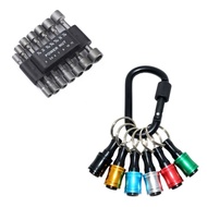 HL Bit Holders 1 4inch Hex Shank Screwdriver Bit Holder for Driver Drill Bit Keychains Extension Scr