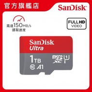 SanDisk - Ultra microSD 1TB 150MB/s 記憶卡 (SDSQUAC-1T00-GN6MN)