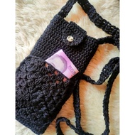 Crochet Pouch for Eyeglass/Earpods/Cp/Multi-purpose Pouch