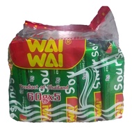 Pack Of 5 Thai Wai Wai Hot Pot Instant Noodles - Imported Thailand 60g