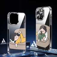 Glossy clear Case for Xiaomi/Redmi 13x / 13 4G / 13C / 12 4G / 14T pro / 14C / 14T / 12c / poco F3 /