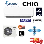 [MELAKA AREA] ChiQ Air conditioner Inverter (R32 Gas) PROMOTION + Free delivery