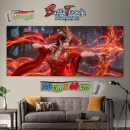 JUMBO Wall Decoration 140x60 CM Donghua CAI LIN MEDUSA BTTH Battle Through The Heavens I 1 Set conta