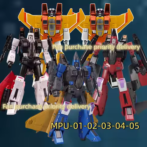 Transformed Toys Three-pointed Plane Team MPU-01 Charge MP2.0 MPU-02 MPU-03 Elegy MPU-04 Solar Wind 