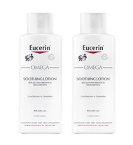 Eucerin Omega Soothing Lotion ยูเซอรีน โอเมก้า ซูทติ้ง โลชั่น 250ml. (2ขวด)