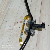 Stang Fatbar Fastbikes  plus dudukan yamaha palang stang bebek matic  mio vega fizr nmx xride vino p