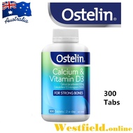 [Australia Import EXP 07/2027] Ostelin Calcium & Vitamin D3 Vitamin D ( 300 Tablets Exclusive Size )