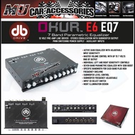 db drive E6 EQ7 Car Audio 7 Band Parametric Equalizer