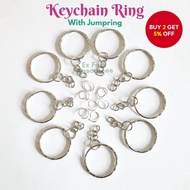 25mm Keychain Rings 100pcs Keychain Split Rings DIY Jewelry Making Accessories