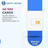 South Ocean Prepaid 4G SIM card supports 360 day service unlimited Speed