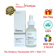 Combo 5 The ordinary niacinamide 10% + Zinc 1% Dung Tích 30ML