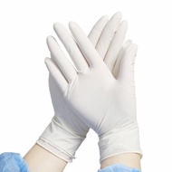 white nitrile disposable gloves 9inch 240mm