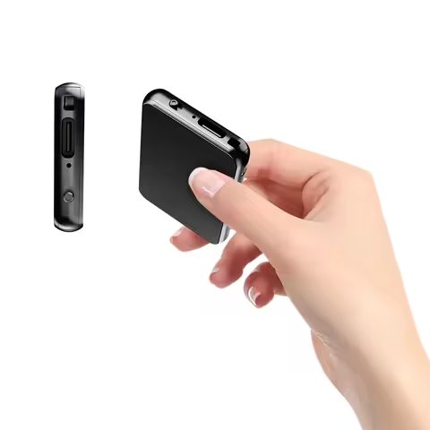 V15 Dictaphone Voice Activated 32G 64G 128GB Digital Audio Voice Recorder MP3 Player 192Kbps Recordi