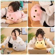 HUISHU Plush Cat Toy, Home Decor Stuffed Animal Cat Pillow, Soft Cute Cat Gifts Sofa Cushion Home