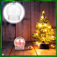 20pcs Photo Snow Globe Craft Small Plastic Globe Bulk Snow Globe Container Transparent Snow Candy Gl