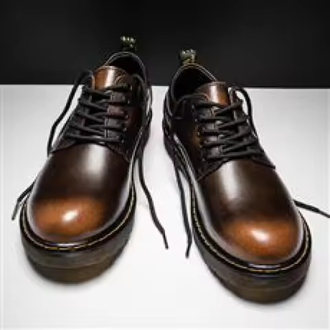 New Men's Leather Shoes Business Formal Wear Shoes Wedding Oxford Shoes Luxury Formal Wear Derby