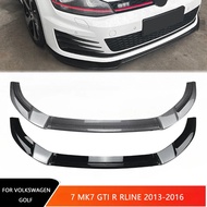 For VW Volkswagen Golf 7 MK7 GTI R Rline 2013-2016 Car Front Bumper Lip Spoiler Guard Protector Chin