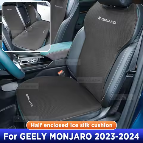 For GEELY Monjaro 2023 2024 Four Seasons Car Seat Cover Breathable Ice Silk Car Seat Cushion Protect